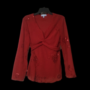 Sparkling red event top